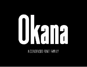 Okana font