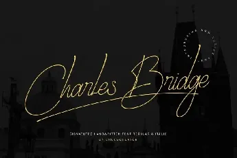 Charles Bridge Handwritten font