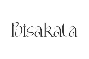 Bisakata font