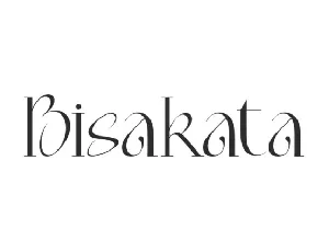 Bisakata font