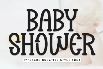 Baby Shower Display font