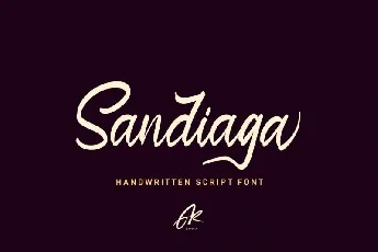 Sandiaga font