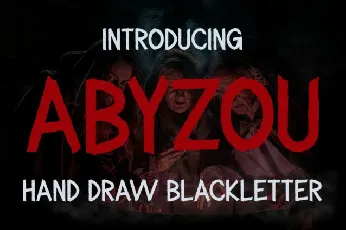 Abyzou Display font