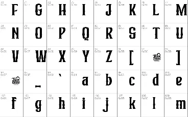 Mibunditrial font