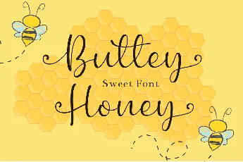 Buttey Honey font