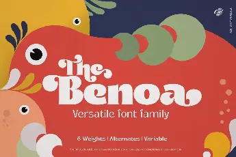 Benoa Family font