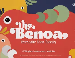 Benoa Family font