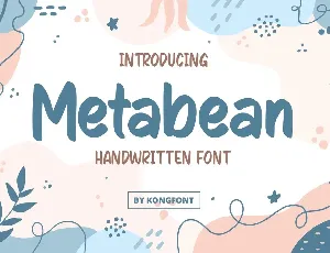 Metabean font