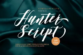 Hunter font