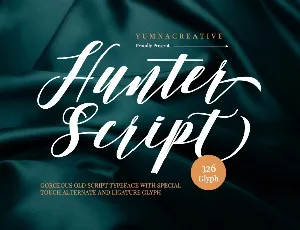 Hunter font