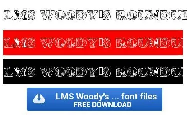 LMS Woody’s Roundup font