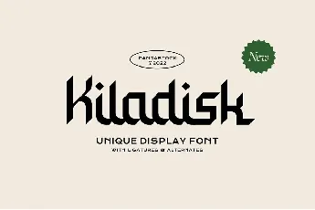 Kiladisk font