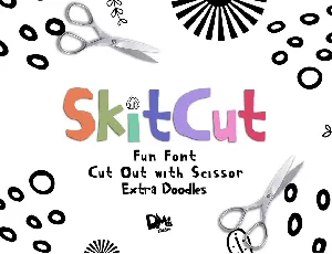 Skitcut font