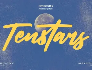 Tenstars font