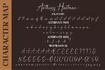 Anthony Hartman Script font