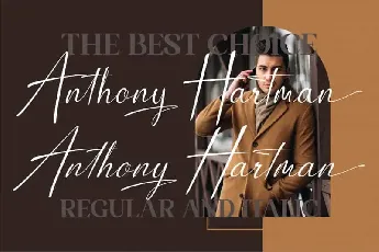 Anthony Hartman Script font