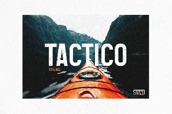 Tactico font