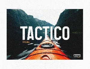 Tactico font