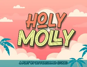 Holy Molly font
