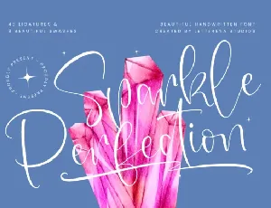 Sparkle Perfection font