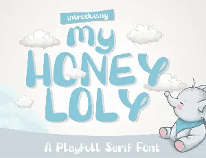 My Honey Loly font