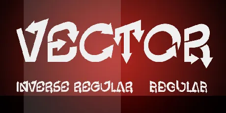 Vector font