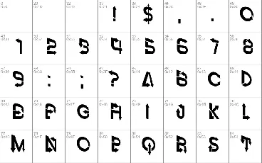 Vector font