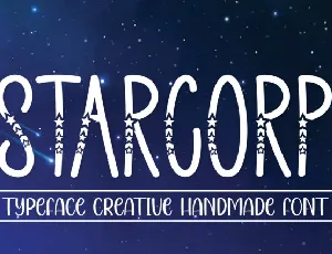 Starcorp Display font