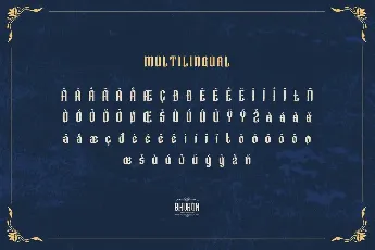 BHURON font