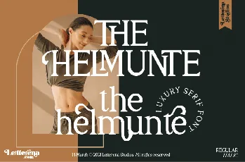 THE HELMUNTE font