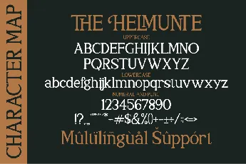 THE HELMUNTE font