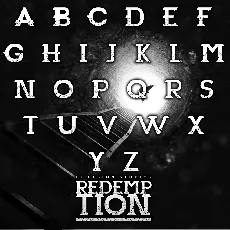 Redemption font