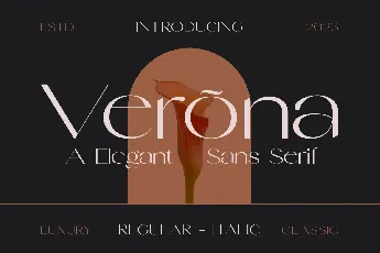 Verona font