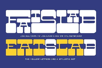 FatSlab font