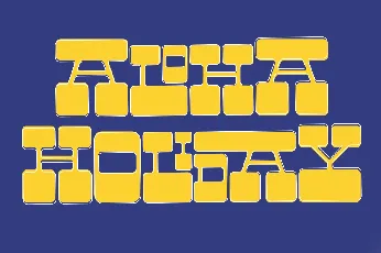 FatSlab font