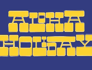 FatSlab font