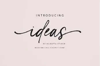 Ideas font