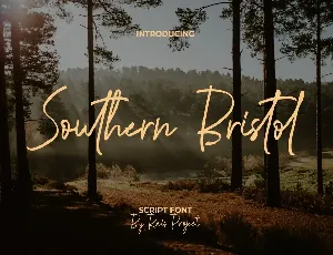 SouthernBristol Demo font