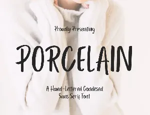 Porcelain font