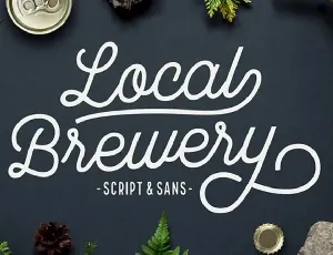 Local Brewery font