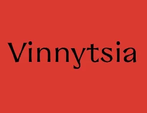 Vinnytsia Duo font