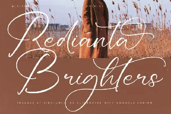 Redianta Brighters font