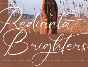 Redianta Brighters font