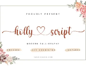 Holly Script Typeface font