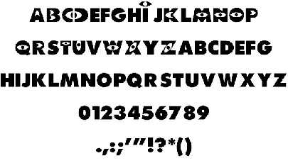 Monster AG font