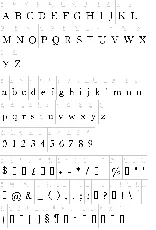 OldStyle font