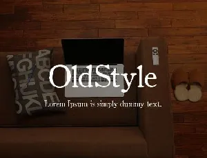 OldStyle font