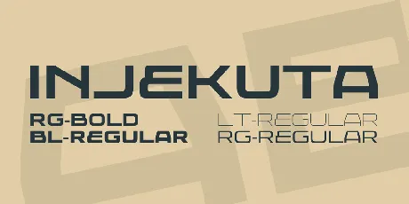 Injekuta font