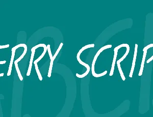 Terry Script font