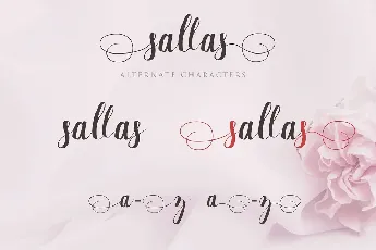 Sallas font